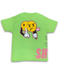 Load image into Gallery viewer, “SHHH” UGLY lime/green tshirt.
