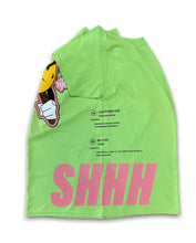 Load image into Gallery viewer, “SHHH” UGLY lime/green tshirt.
